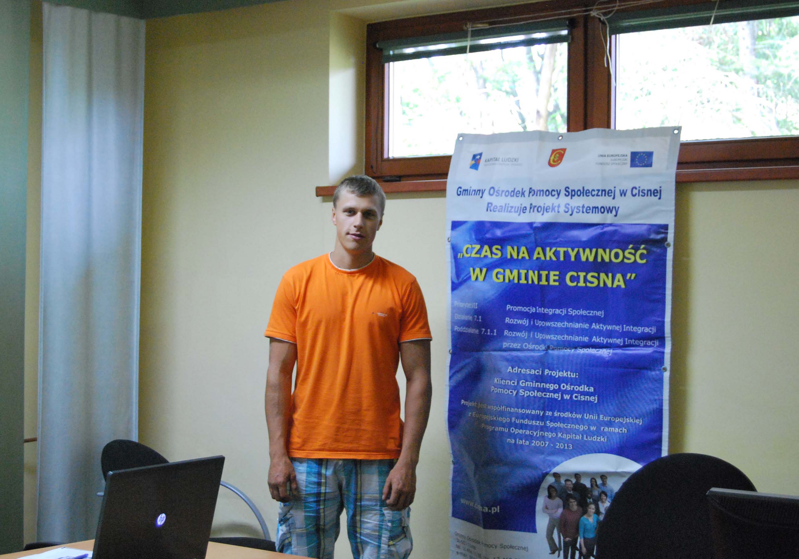 Czas na aktywność w Gminie Cisna - utrzymanie terenów zielonych