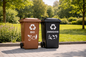Odbiór odpadów pozostałych po segregacji (zmieszanych) oraz ulegających biodegradacji w 2026 roku.