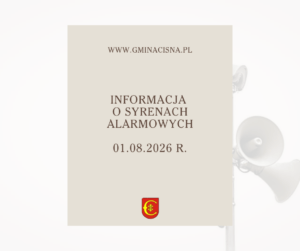 Informacja o syrenach alarmowych
