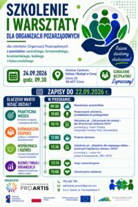 Szkolenie i warsztaty dla członków organizacji pozarządowych