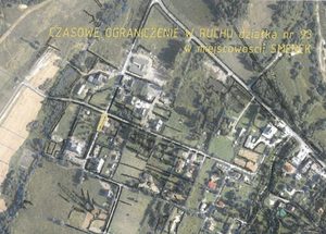 Czasowe utrudnienia w ruchu w Smereku na drodze gminnej nr 93